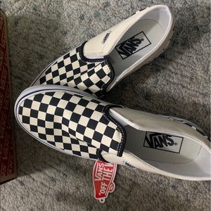 Checkered Vans